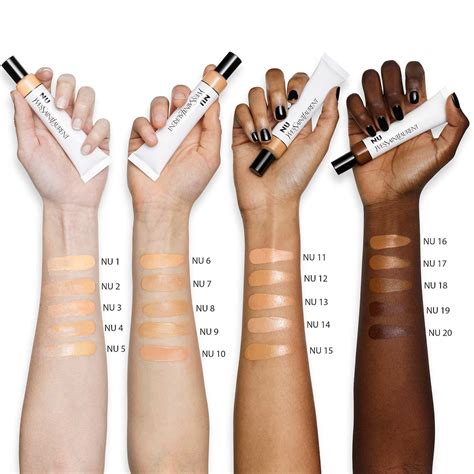 ysl tint in oils|YSL skin tint shades.